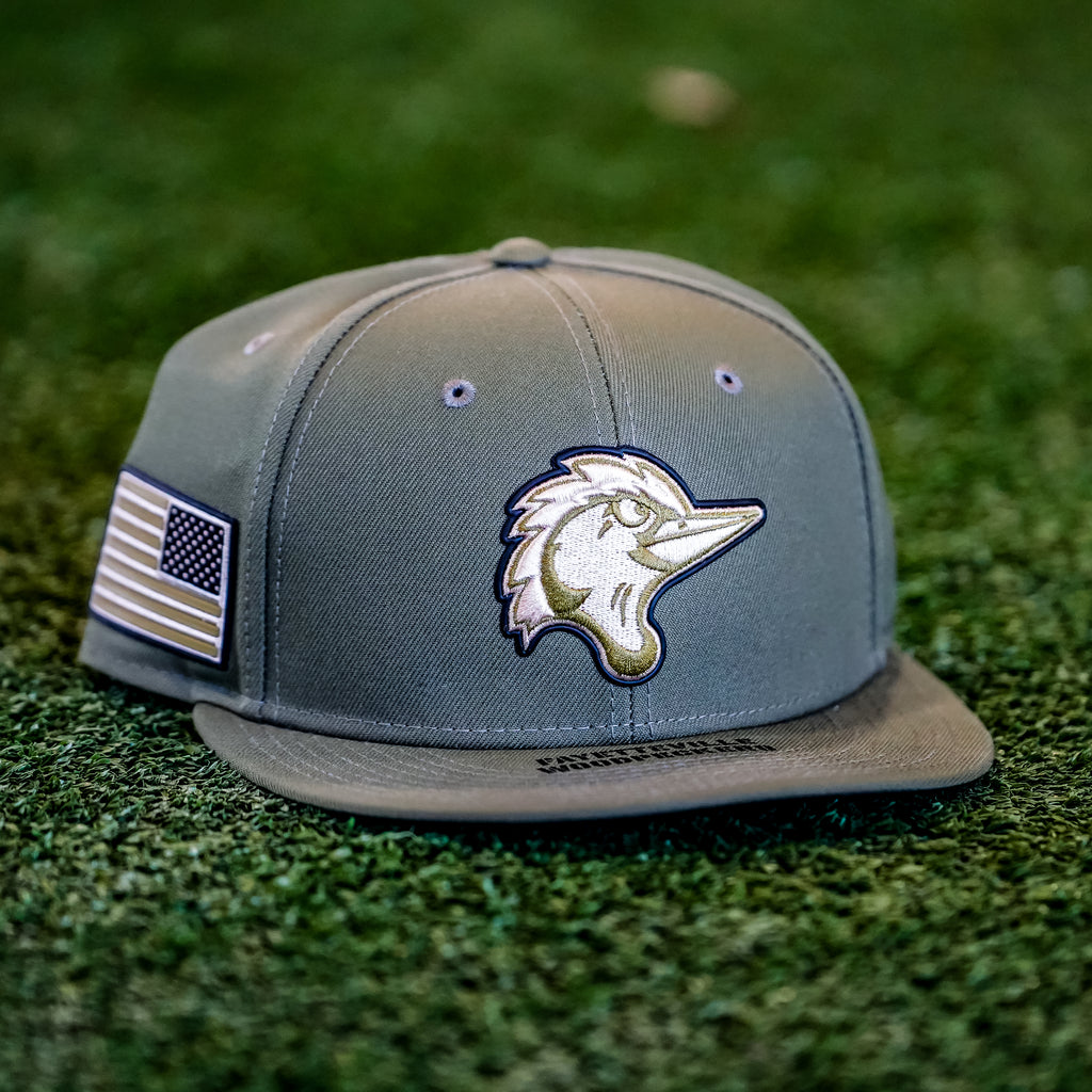 Fayetteville Woodpeckers New Era Armed Forces 2026 Fitted Cap