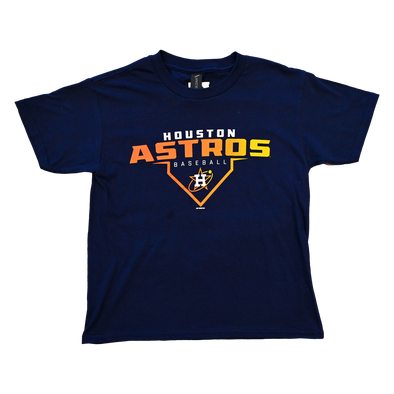 Houston Astros Baseball Club T Shirt Genuine Merchandise PENNANTS