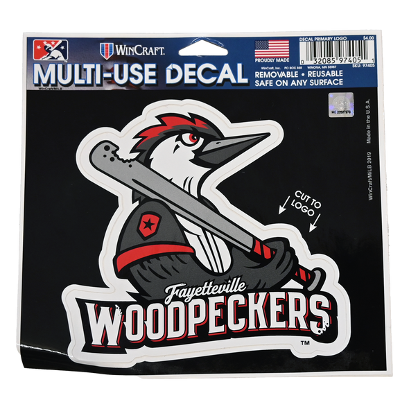 Fayetteville Woodpeckers Decal