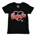 Fayetteville Woodpecker New Era Girl's Sequin Flip T-shirt