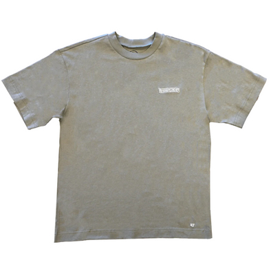 Fayetteville Woodpeckers 47 Brand Men's Khaki Foundation T-shirt-front 