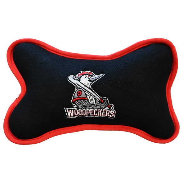 Fayetteville Woodpeckers All Star Dogs Bone Squeak Toy