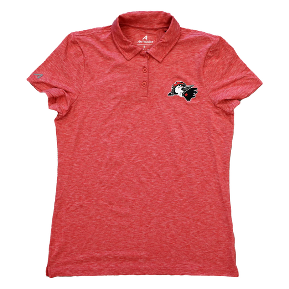 Fayetteville Woodpeckers Antigua Women's Motivated Polo