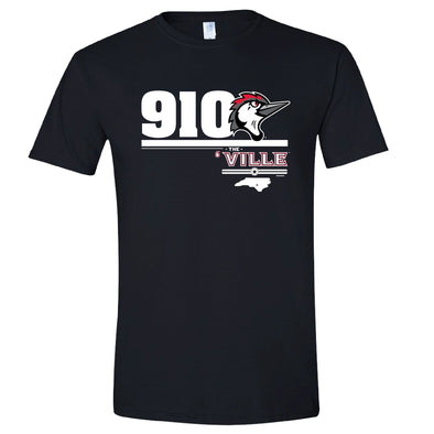 Fayetteville Woodpeckers Bimm Ridder Men's Bonds Area Code T-shirt
