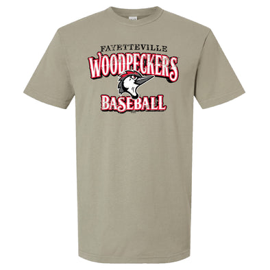 Fayetteville Woodpeckers Bimm Ridder Men's Tan Finley T-shirt 