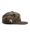 Fayetteville Woodpeckers Black Clover Perfect Game Adjustable Cap side 1