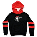 Fayetteville Woodpeckers Champion Youth Superfan Hood Sweatshirt  front 