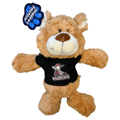 Fayetteville Woodpeckers Mascot Factory Plush Sitting Bear nic