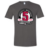 Fayetteville Woodpeckers Men's Bimm Ridder 5TH Anniversary T-shirt grey