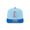 Fayetteville Woodpeckers New Era 2025 July 4th 9seventy Fitted Cap front 