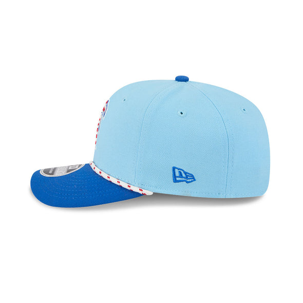 Fayetteville Woodpeckers New Era 2025 July 4th 9seventy Fitted Cap side