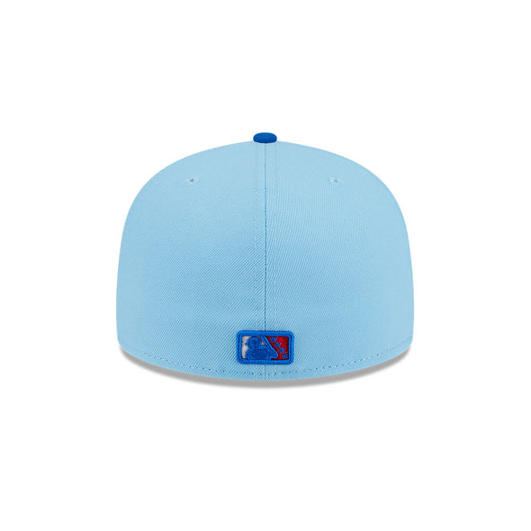 Fayetteville Woodpeckers New Era Authentic July 4th 2025 59Fifty Fitted Cap back 
