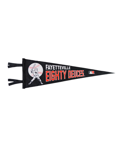 Fayetteville Woodpeckers Oxford Eighty Deuces Pennant