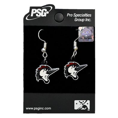 Fayetteville Woodpeckers PSG home cap Earrings