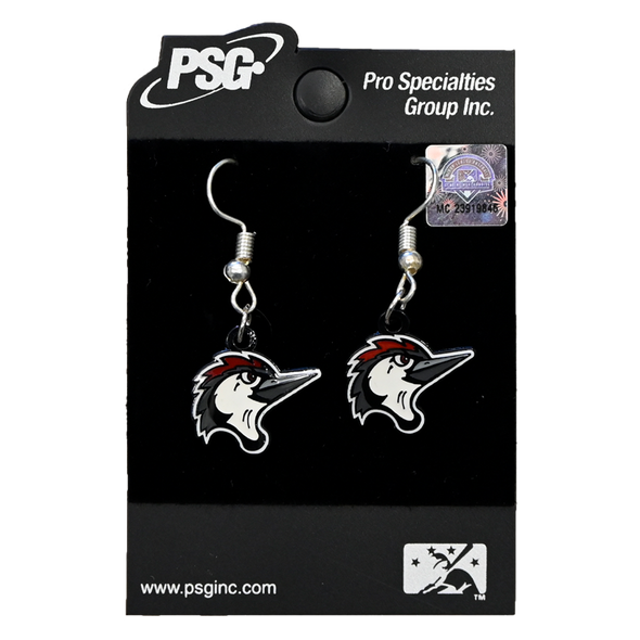 Fayetteville Woodpeckers PSG home cap Earrings