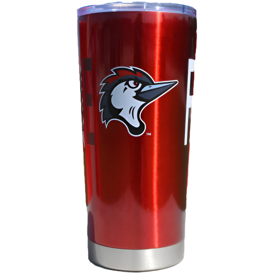 Fayetteville Woodpeckers Powdercoat Red 20 oz. Tumbler