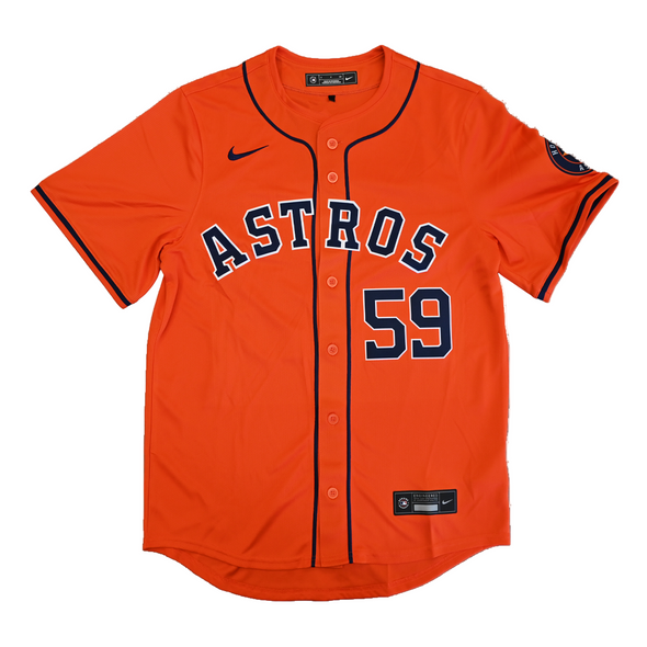 Houston Astros Men's Alternate Valdez Replica Jersey Front 
