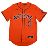 Houston Astros Nike Men's Alternate Replica Pena Jersey  Orange Front 