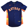 Houston Astros Nike Men's Navy Alternate Javier Replica Jersey Front 