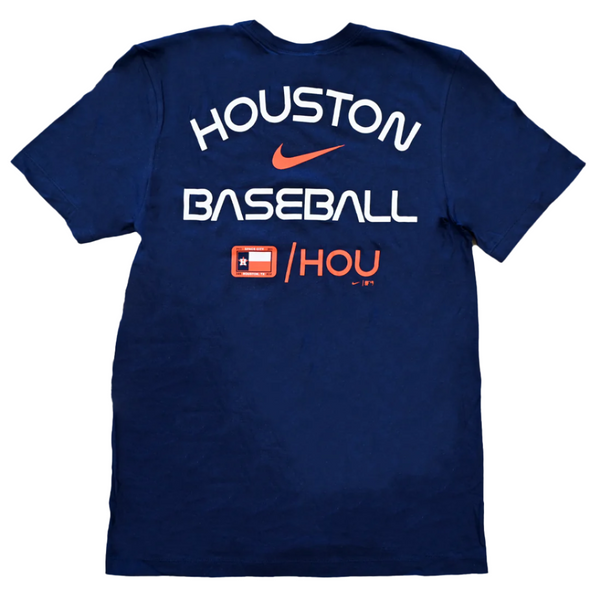 Houston Astros Nike Men's Two Hit City Connect T-Shirt back 