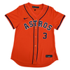 Houston Astros Nike Women's Alternate Replica Pena Jersey Orange Front 