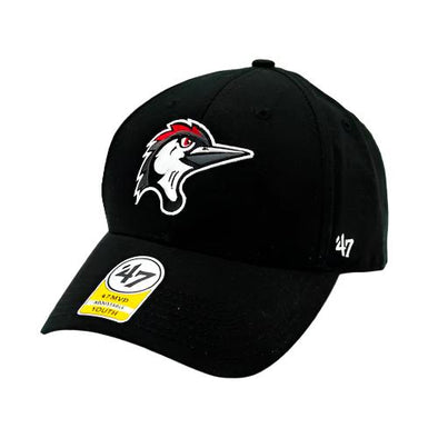 Fayetteville Woodpeckers '47 Youth Brand Home Cap Logo MVP Cap side 