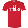 Fayetteville Woodpeckers Bimm Ridder Men's Go Peckers T-Shirt red