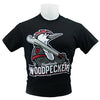 Fayetteville Woodpeckers Bimm Ridder Men's Primary Logo T-Shirt black 