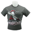 Fayetteville Woodpeckers Bimm Ridder Men's Primary Logo T-Shirt grey