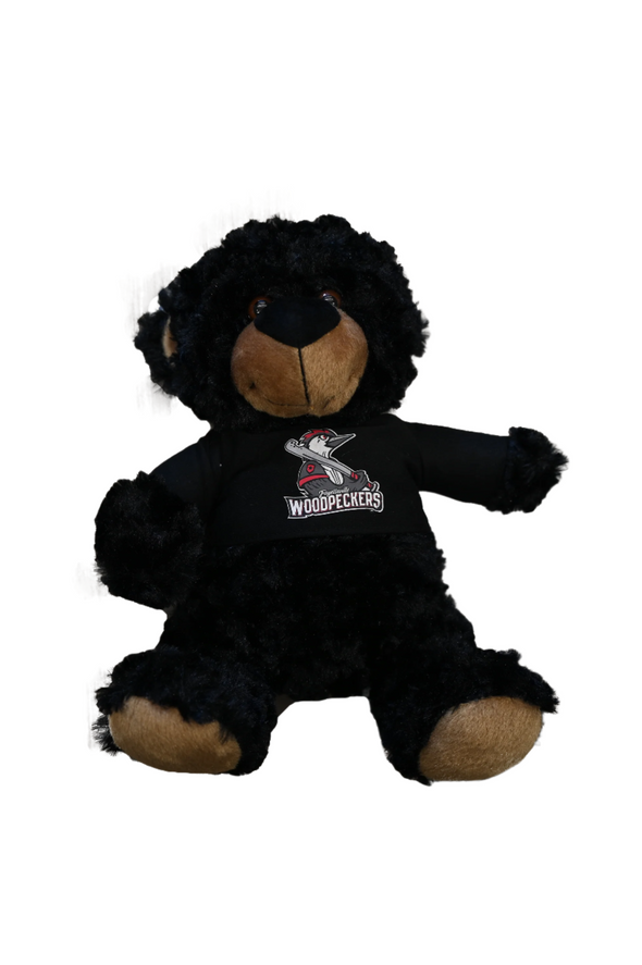 Fayetteville Woodpeckers Mascot Factory Plush Bear Beau 