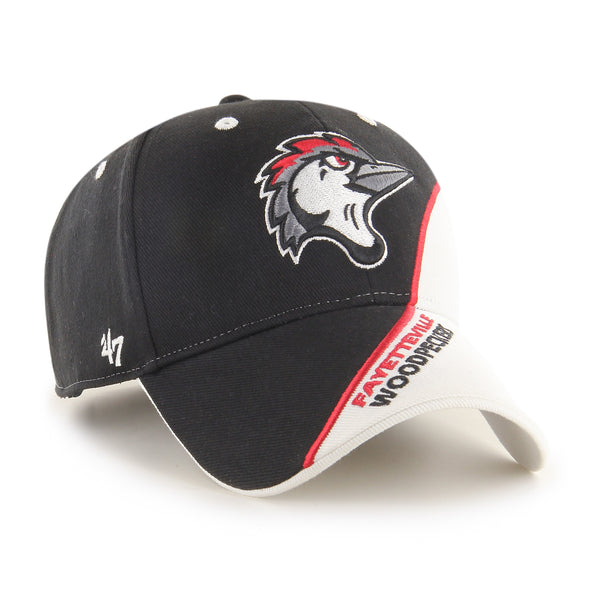 Fayetteville Woodpeckers Men's '47 Brand Avalanche MVP Cap Front 