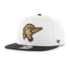 Fayetteville Woodpeckers Men's '47 Brand Corkscrew Captain Snapback front 