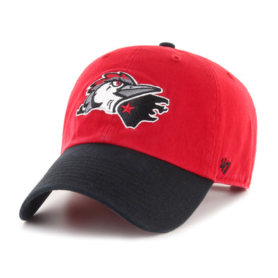 Fayetteville Woodpeckers Men's '47 Brand Home State Logo Clean Up Cap front 