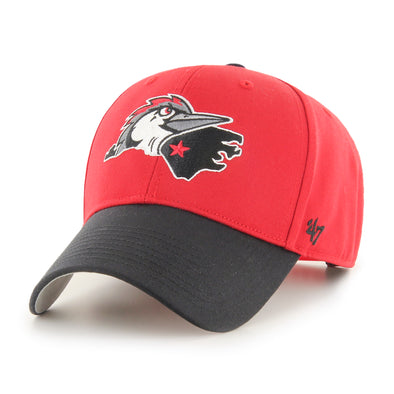 Fayetteville Woodpeckers Men's '47 Brand Home State Logo MVP Cap front 
