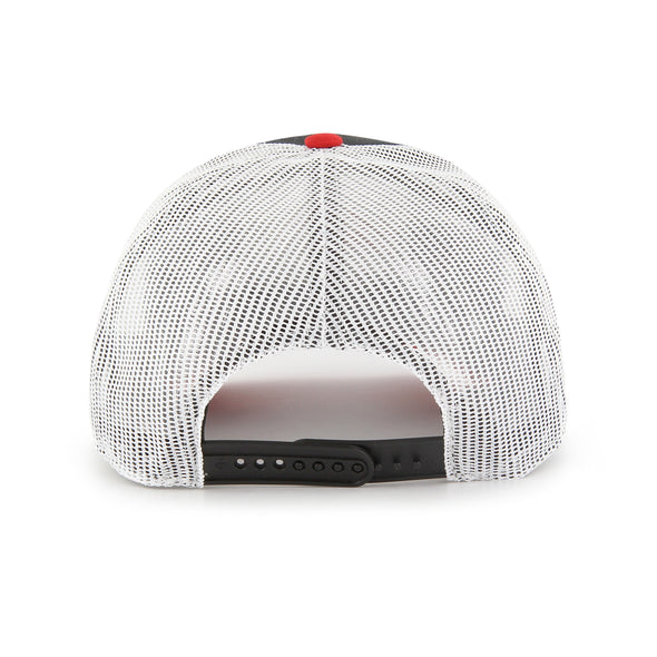Fayetteville Woodpeckers Men's '47 Brand Side Note Trucker cap back 
