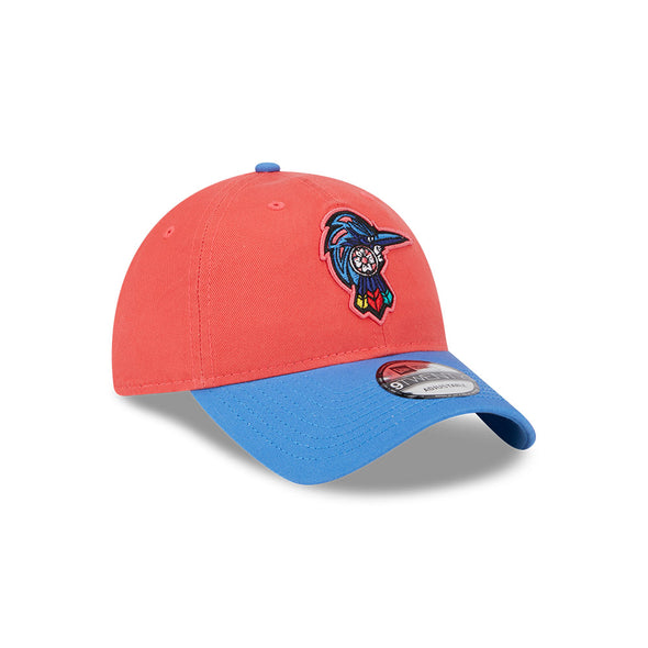 Fayetteville Woodpeckers New Era Guerreros 9Twenty Adjustable Cap side