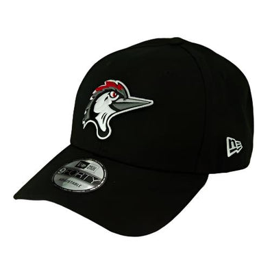 Fayetteville Woodpeckers New Era Home Cap Logo 9Forty Adjustable Cap side