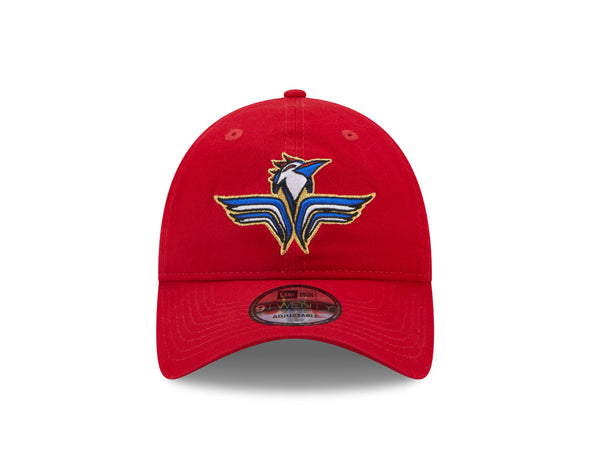 Fayetteville Woodpeckers New Era Marvel 9Twenty Adjustable Cap front 