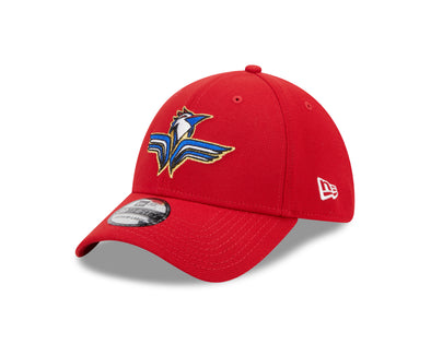 Fayetteville Woodpeckers New Era Marvels 39Thirty Flex Fit Cap side