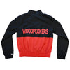 Fayetteville Woodpeckers New Era Women's Color Block Jacket back 