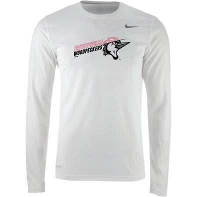 Fayetteville Woodpeckers Nike Dri-Fit Legend Long Sleeve T-shirt 
