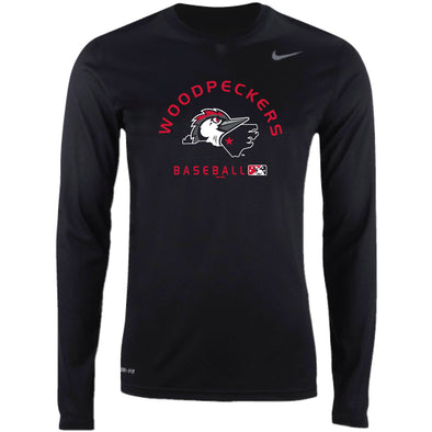 Fayetteville Woodpeckers Nike Dri-Fit Long Sleeve Legend T-shirt 