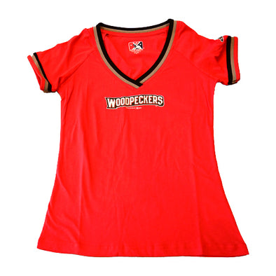 Women's Red Wordmark T-Shirt